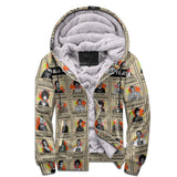 All My Heroes Have FBI Files Sherpa Hoodie