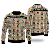 All My Heroes Have FBI Files Ugly Sweater