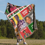 All My Heroes Jacquard Woven Blanket