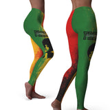 Angela Davis Rasta Freedom Leggings