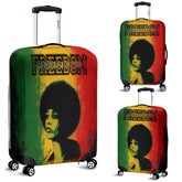 Angela Davis Rasta Freedom Luggage Cover