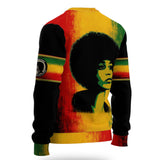 Angela Davis Rasta Freedom Ugly Sweater