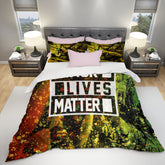 Black Lives Matter Bedding Set