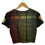 Black Lives Matter Ver 2 Croptop T Shirt