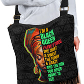 Black Queen Boho Handbag