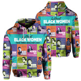 Black Woman Hoodie