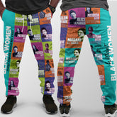 Black Woman Jogger Pants