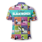 Black Woman  Polo Shirt