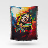 Bobmarley Jacquard Woven Blanket
