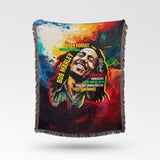 Bobmarley Jacquard Woven Blanket