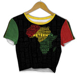 Freedom Rises Croptop T Shirt