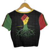 Freedom Rises Croptop T Shirt