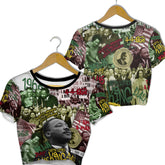 Martin Luther King Croptop T Shirt