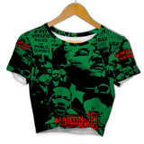 Martin Luther King Infinite Croptop T Shirt