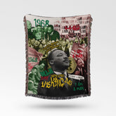 Martin Luther King Jacquard Woven Blanket