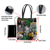 Nelson Mandela Leather Ordinary Tote Bag