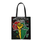 Power In Our Roots Leather Ordinary Tote Bag