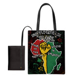 Power In Our Roots Leather Ordinary Tote Bag