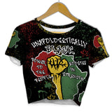 Power in Our Roots Croptop T Shirt