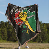 Power in Our Roots Jacquard Woven Blanket