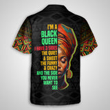 Black Queen Hawaiian Shirt