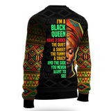 Black Queen Ugly Sweater