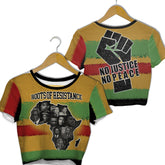 Roots of Resistance Croptop T Shirt