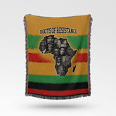 Roots of Resistance Jacquard Woven Blanket