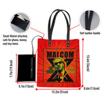 The Ballot Or The Bullet Leather Ordinary Tote Bag