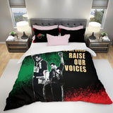 They Raised Their Fists Bedding Sets