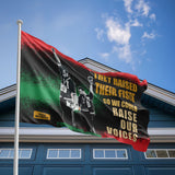 They Raised Their Fists Flag