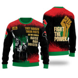 They Raised Their Fists Ugly Sweater