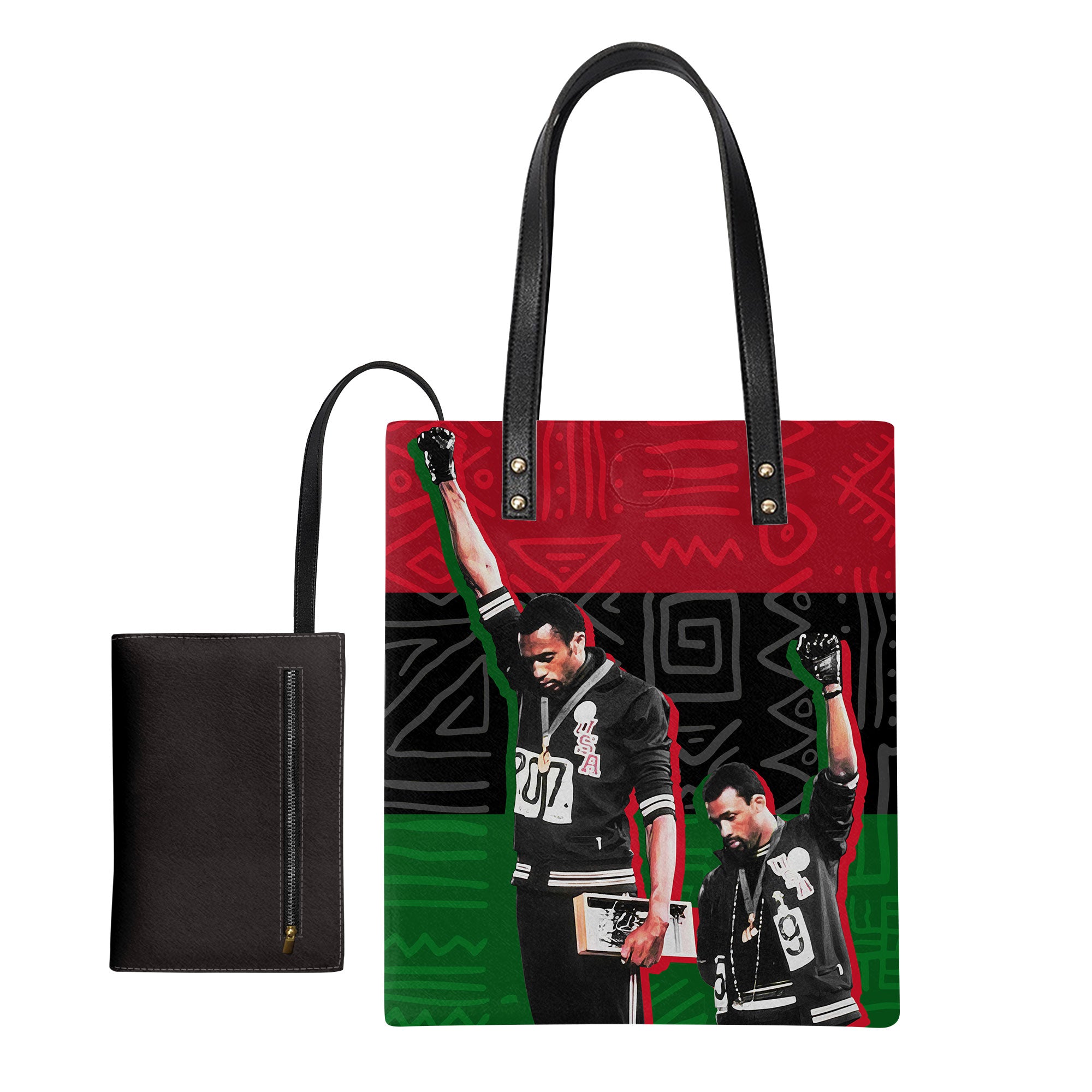 68 Olympics Leather Ordinary Tote Bag