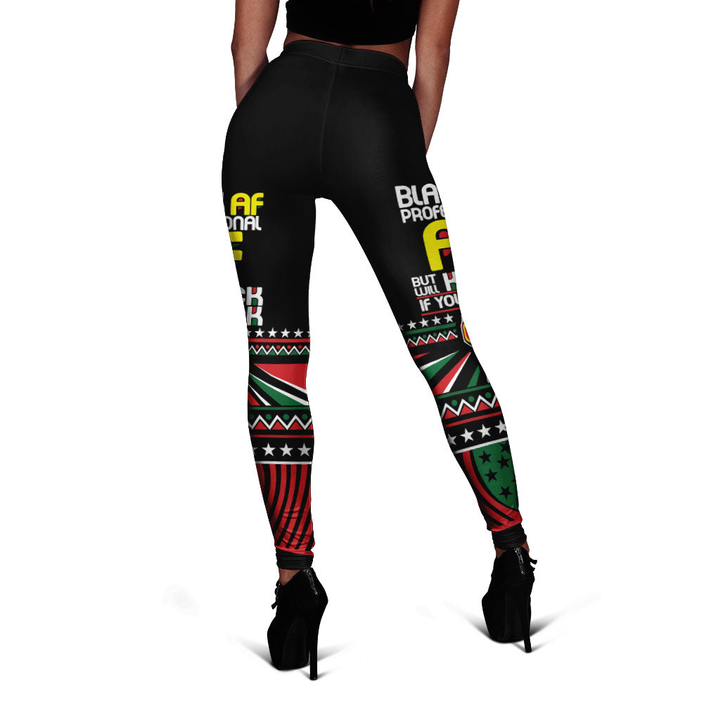 AF Black AF Professional AF Leggings