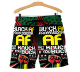 AF Black AF Professional AF Men Shorts