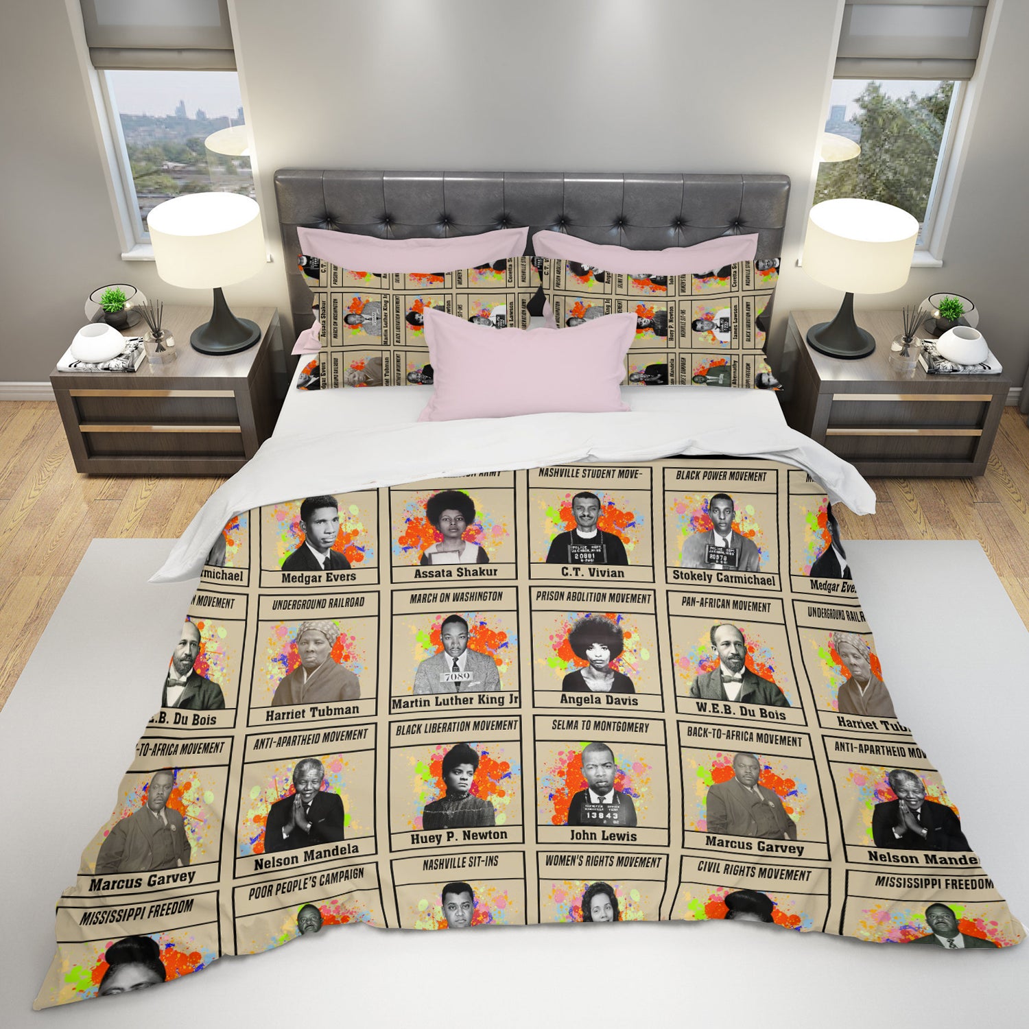 All My Heroes Have FBI Files Bedding Sets