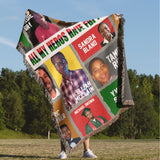 All My Heroes Jacquard Woven Blanket