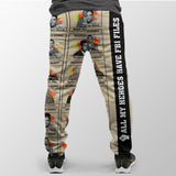 All My Heroes Have FBI Files Jogger Pants