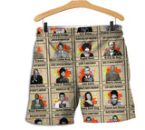 All My Heroes Have FBI Files Men Shorts