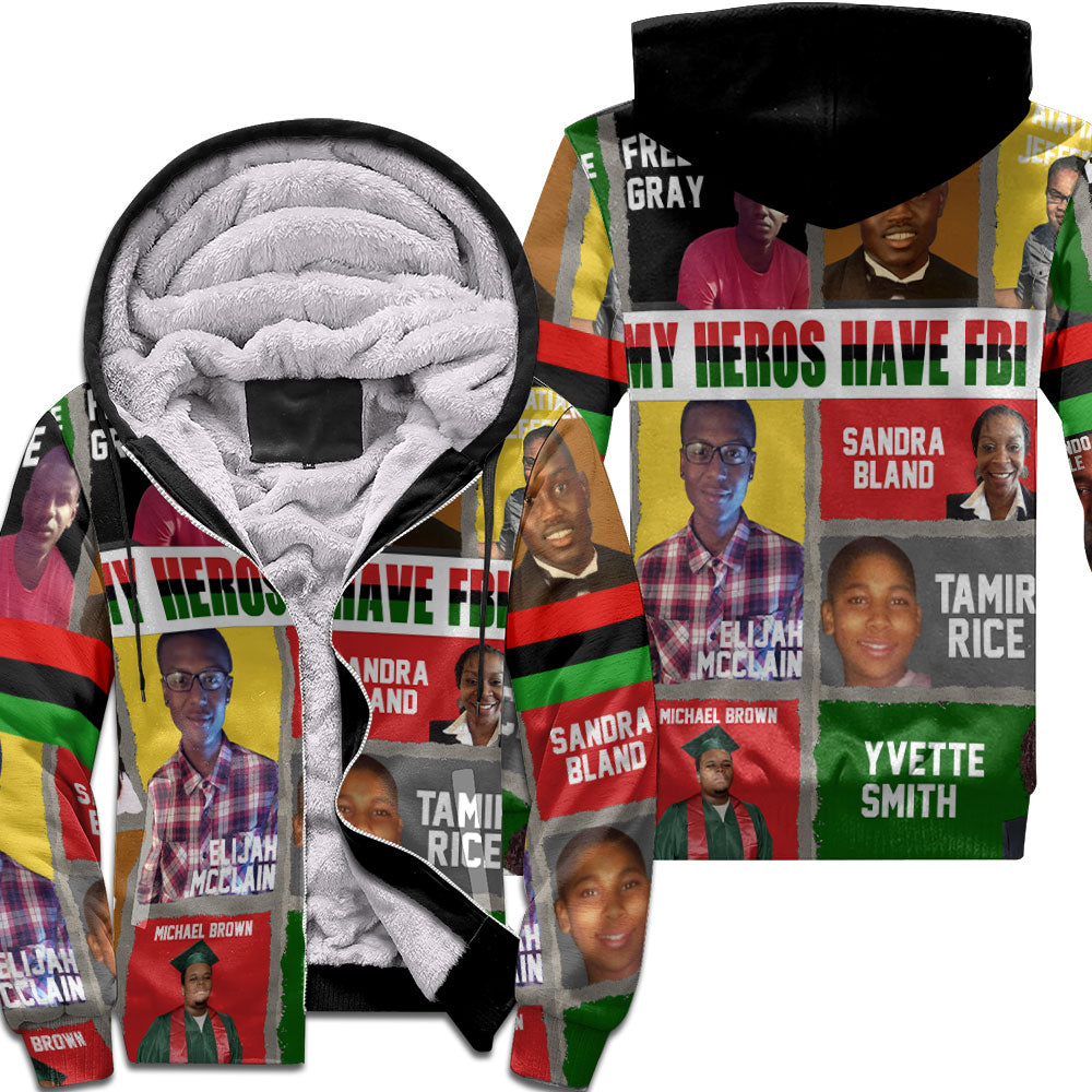 All My Heroes Sherpa Hoodie