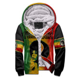 Angela Davis Rasta Freedom Sherpa Hoodie