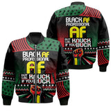 Black AF Proffessional AF Bomber Jacket