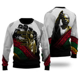Black History Ugly Sweater, Forward Ever Backward Never African Pride Ugly Sweater
