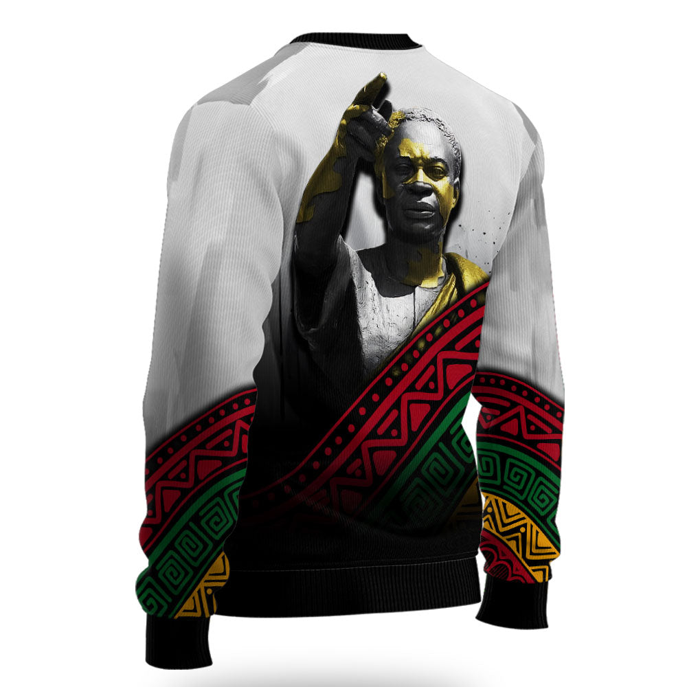Black History Ugly Sweater, Forward Ever Backward Never African Pride Ugly Sweater