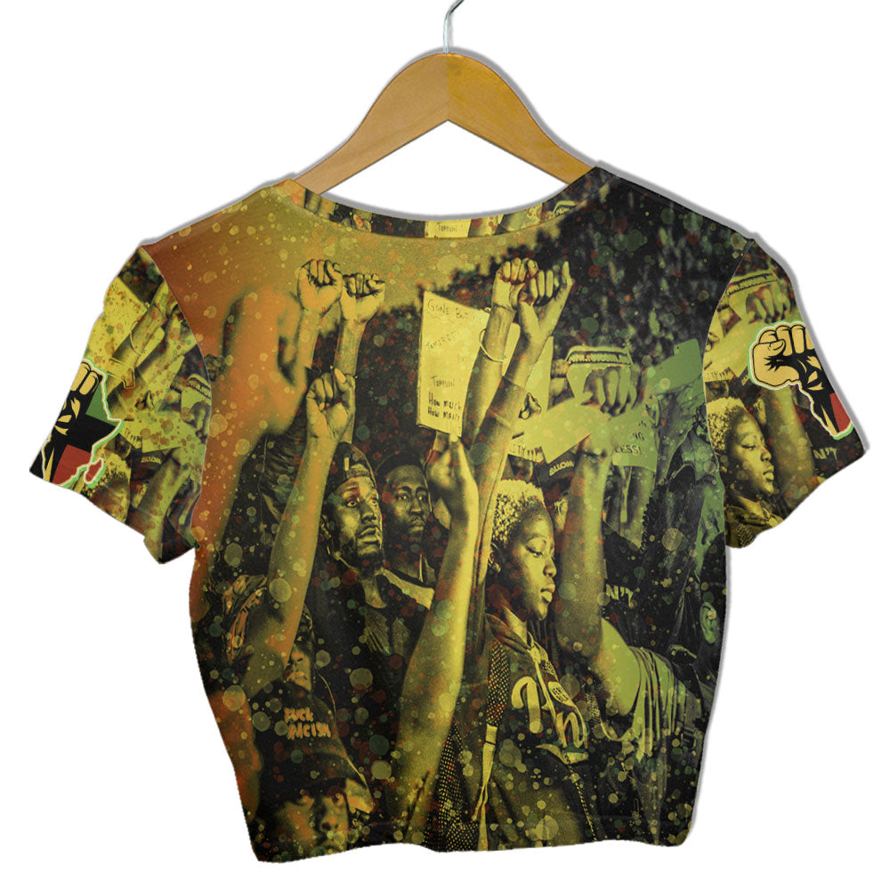 Black Lives Matter Croptop T Shirt