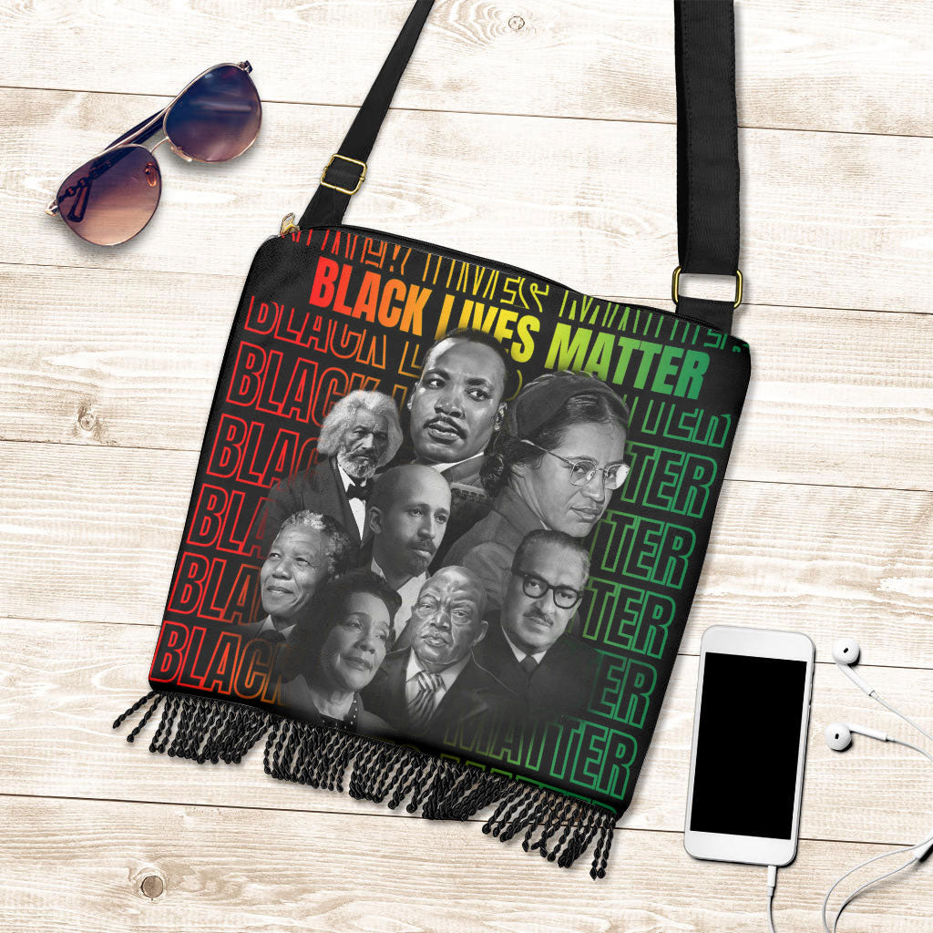 Black Lives Matter Ver 2 Boho Handbag