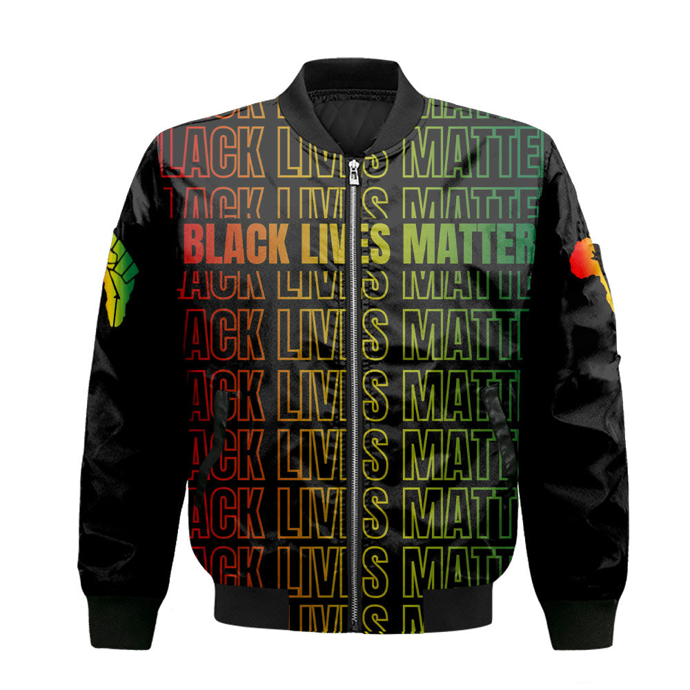 Black Lives Matter Ver 2 Bomber Jacket