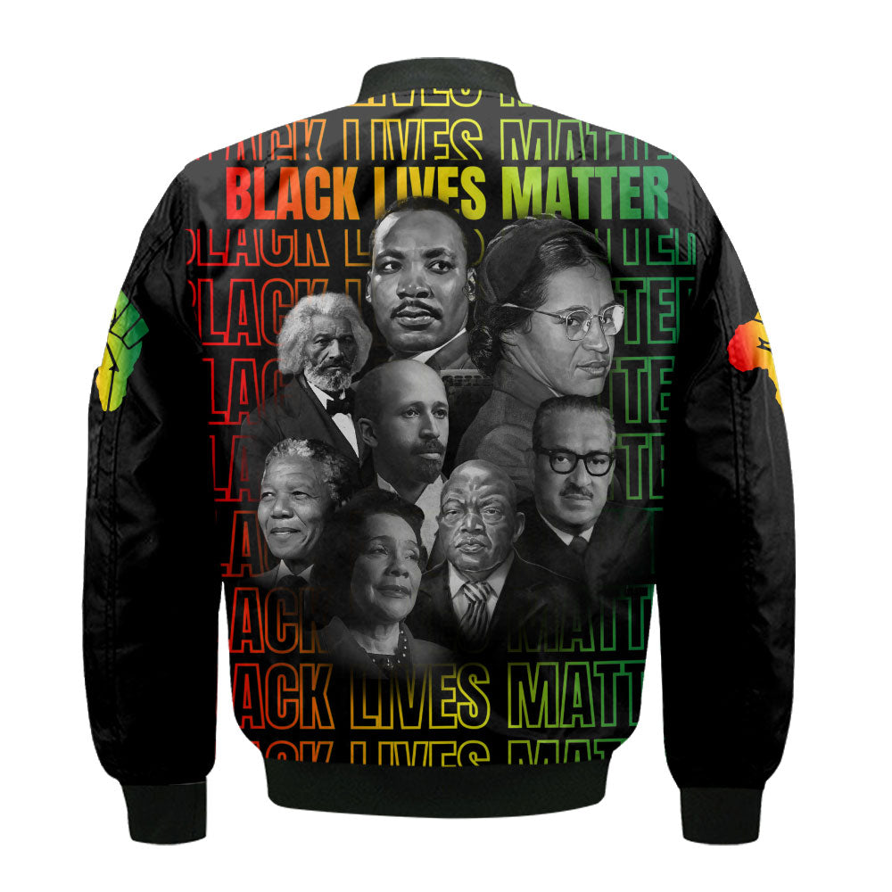 Black Lives Matter Ver 2 Bomber Jacket