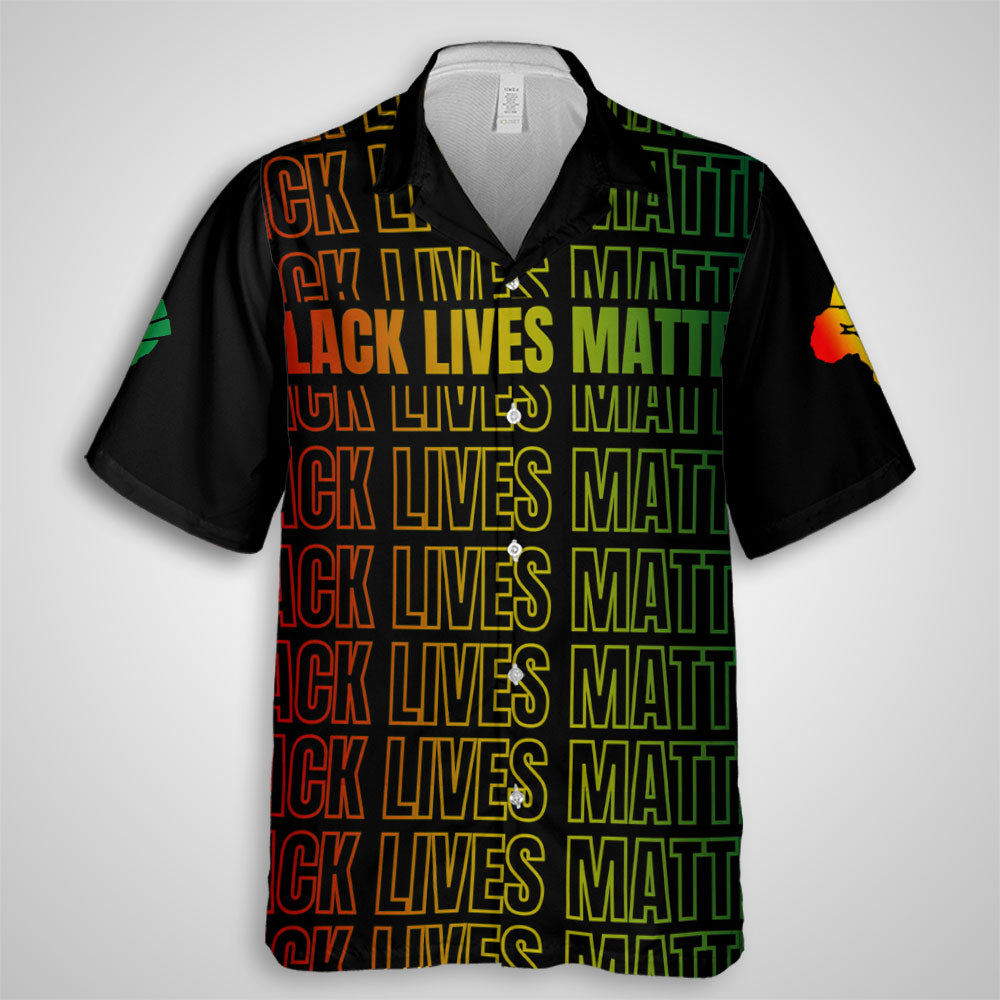 Black Lives Matter Ver 2 Hawaiian Shirt