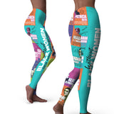 Black Woman Leggings